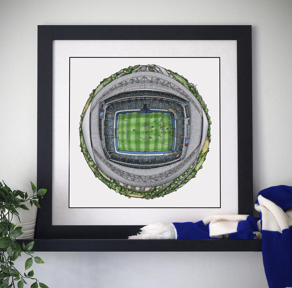 The Amex Stadium Globe - Brighton & Hove Albion (2026) – StavesArt