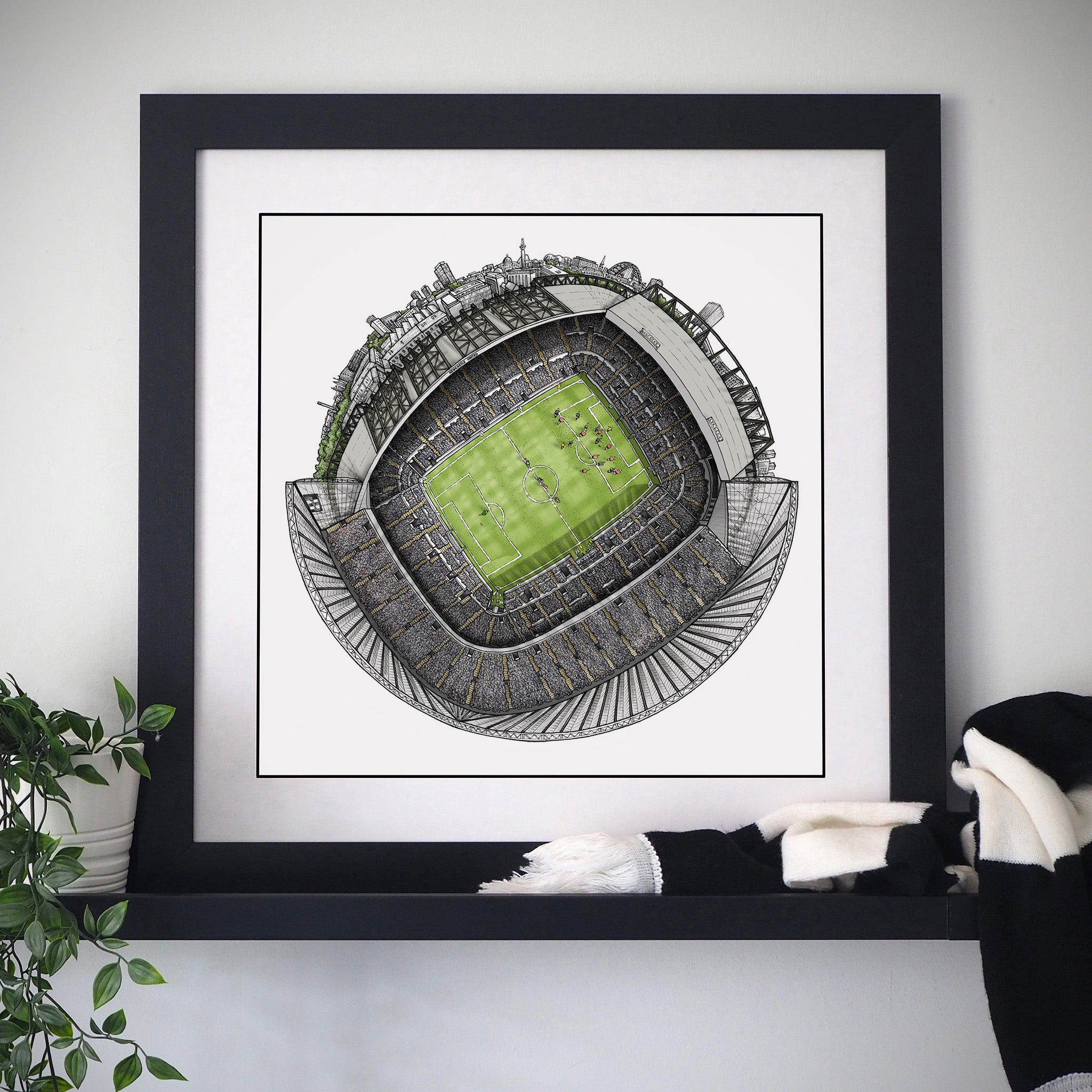 The St James' Park Globe - Newcastle United (2024) – StavesArt