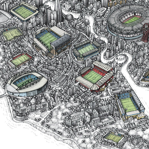 Home or Away? Football Grounds of Great Britain (2023) - StavesArt