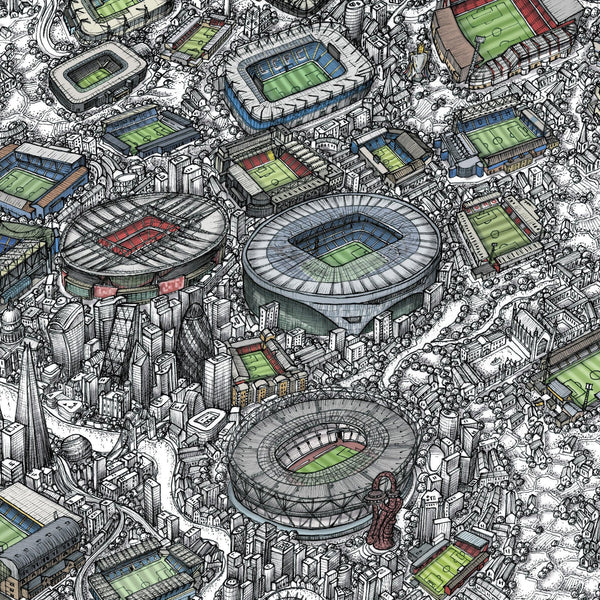 Home or Away? Football Grounds of Great Britain (2023) - StavesArt