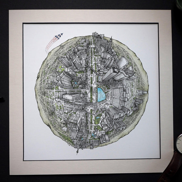 The Las Vegas Globe - Daytime (2020) - StavesArt