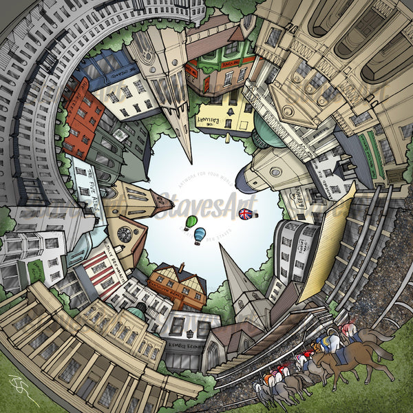 The Pubs of Cheltenham (2022) - StavesArt