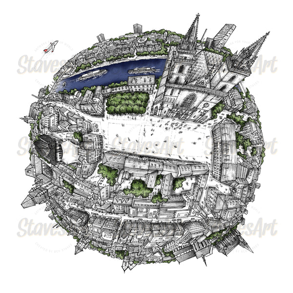 The Basel Globe (2020) - StavesArt