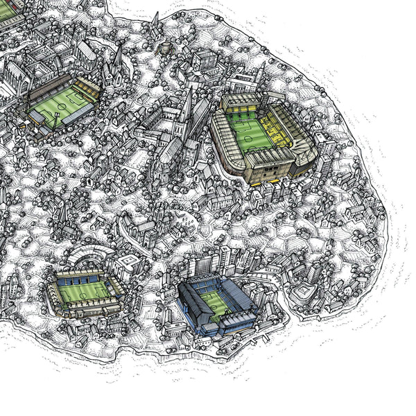 Home or Away? Football Grounds of Great Britain (2023) - StavesArt