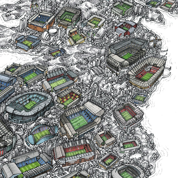 Home or Away? Football Grounds of Great Britain (2023) - StavesArt