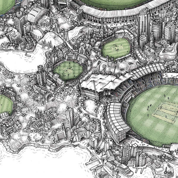 Howzat! The Cricket Grounds of England (2022) - StavesArt