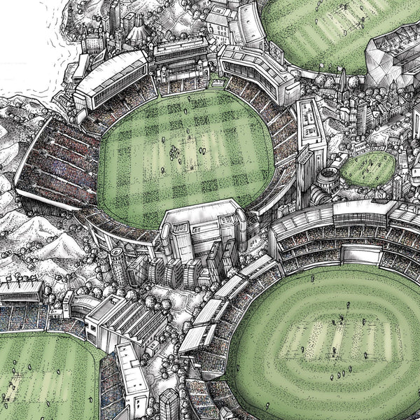 Howzat! The Cricket Grounds of England (2022) - StavesArt