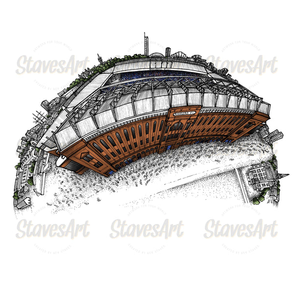 Ibrox Stadium (2020) - StavesArt