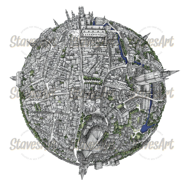 The Brugge Globe (2022) - StavesArt