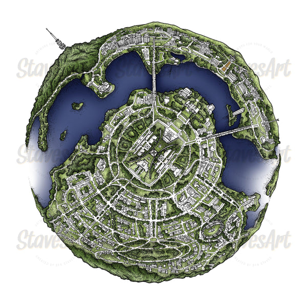 The Canberra Globe (2020) - StavesArt