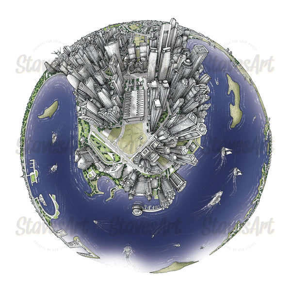 The Doha Globe (2021) - StavesArt