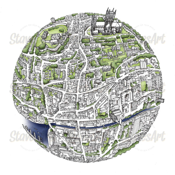 The Lincoln Globe (2018) - StavesArt