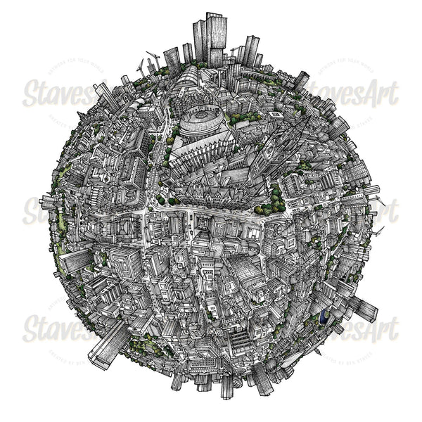 The Manchester Globe (2020) - StavesArt