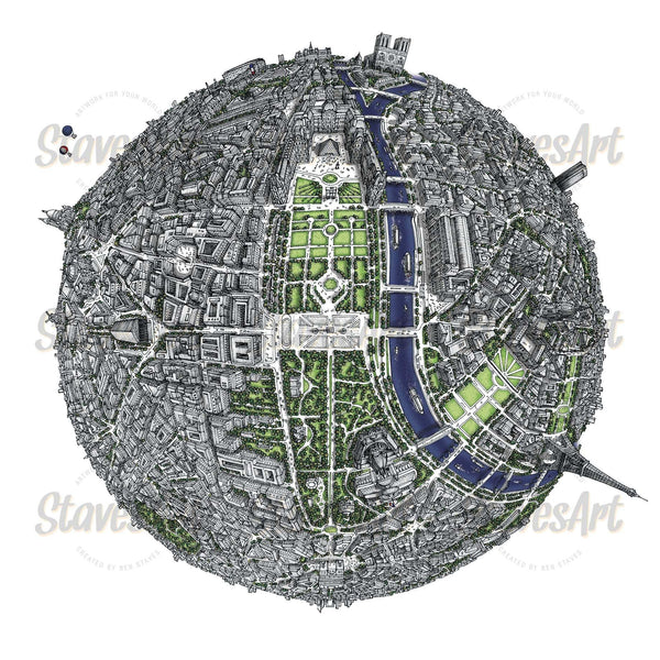 The Paris Globe (2021) - StavesArt