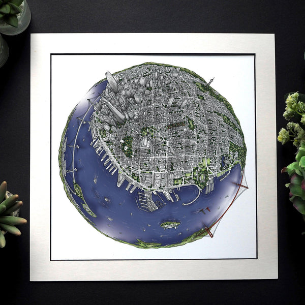 The San Francisco Globe (2021) - StavesArt