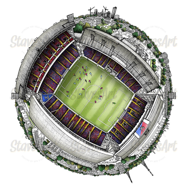 The Selhurst Park Globe (2021) - StavesArt