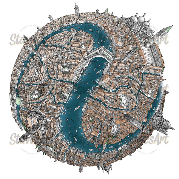 The Venice Globe (2022) - StavesArt