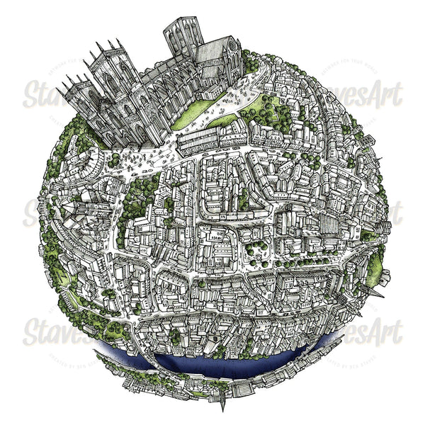 The York Globe (2020) - StavesArt